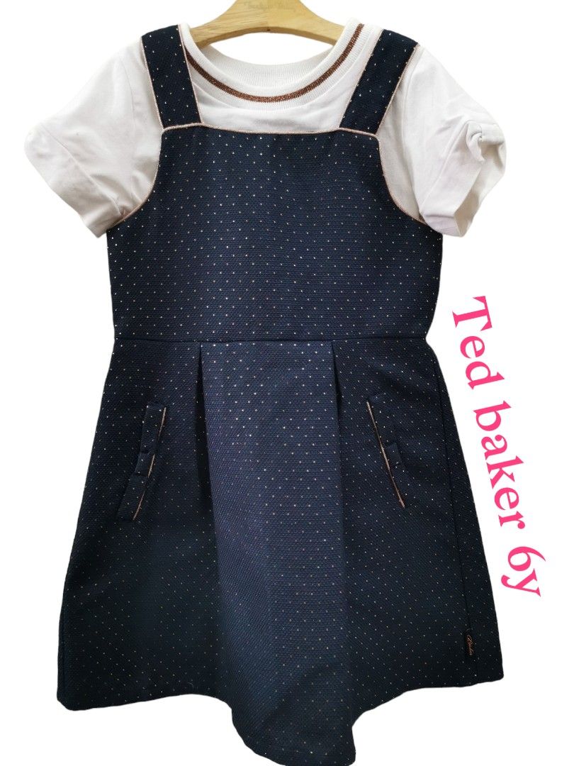Ted baker pinafore dress on sale