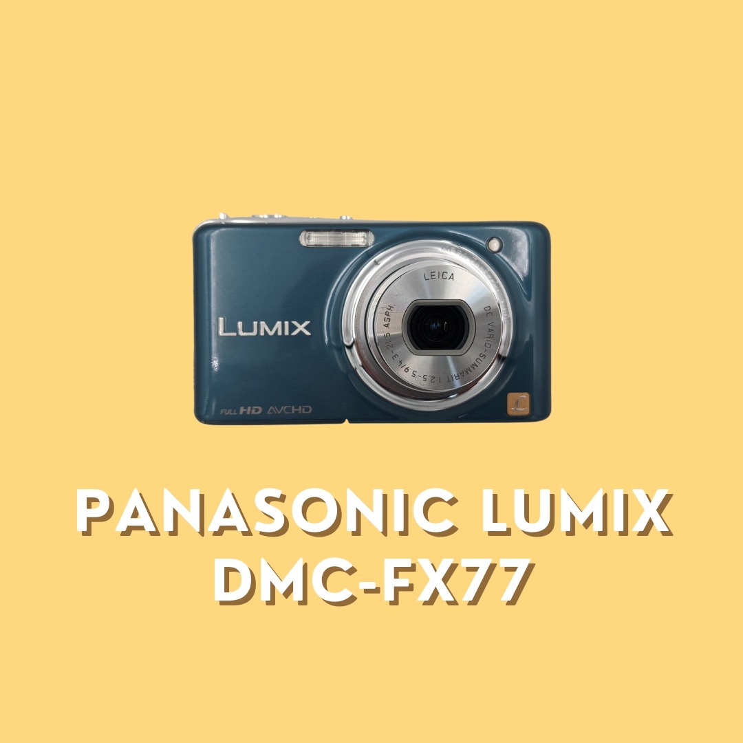 Panasonic LUMIX FX DMC-FX77 (スエードブルー) - www.stedile.com.br