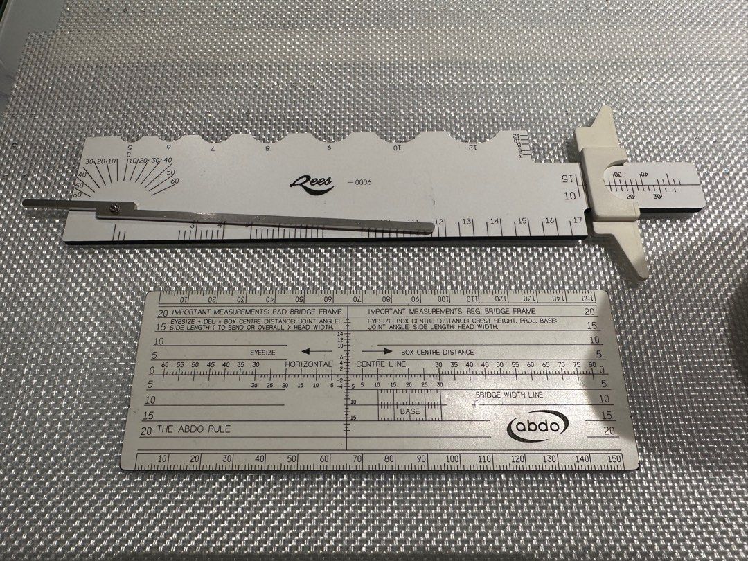 The ABDO Rule（配鏡測量工具 ，眼鏡配鏡用）, 其他, 其他 - Carousell