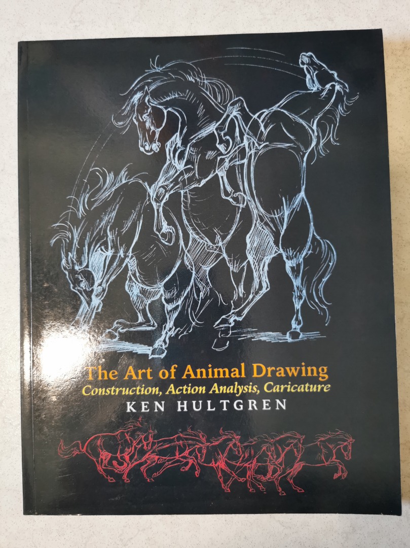 The Art of Animal Drawing by Ken Hultgren., Hobbies & Toys, Books & Magazines, Textbooks on