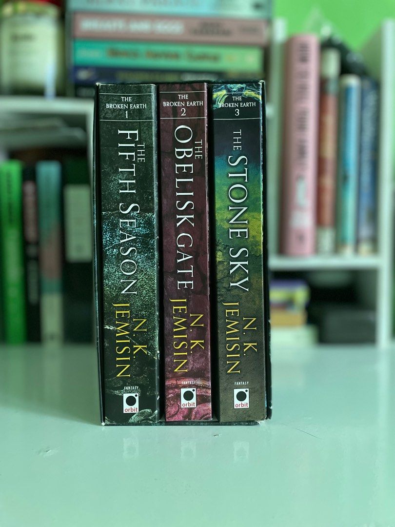 The Broken Earth Trilogy by Jemisin Boxed Set Fifth Season, Hobbies   Toys, Books  Magazines, Fiction  Non-Fiction on Carousell