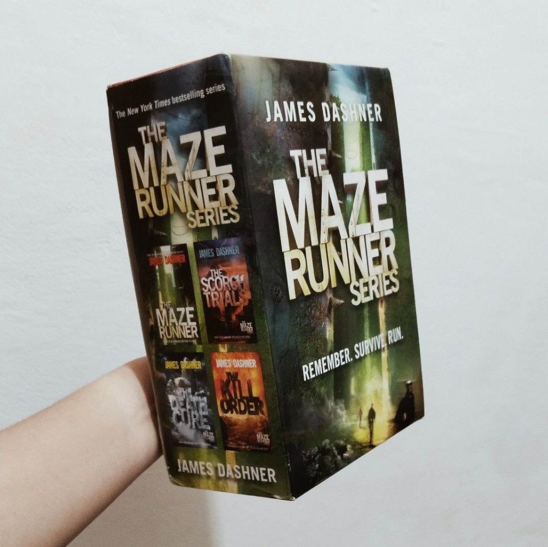The Maze Runner Series by James Dashner on Carousell