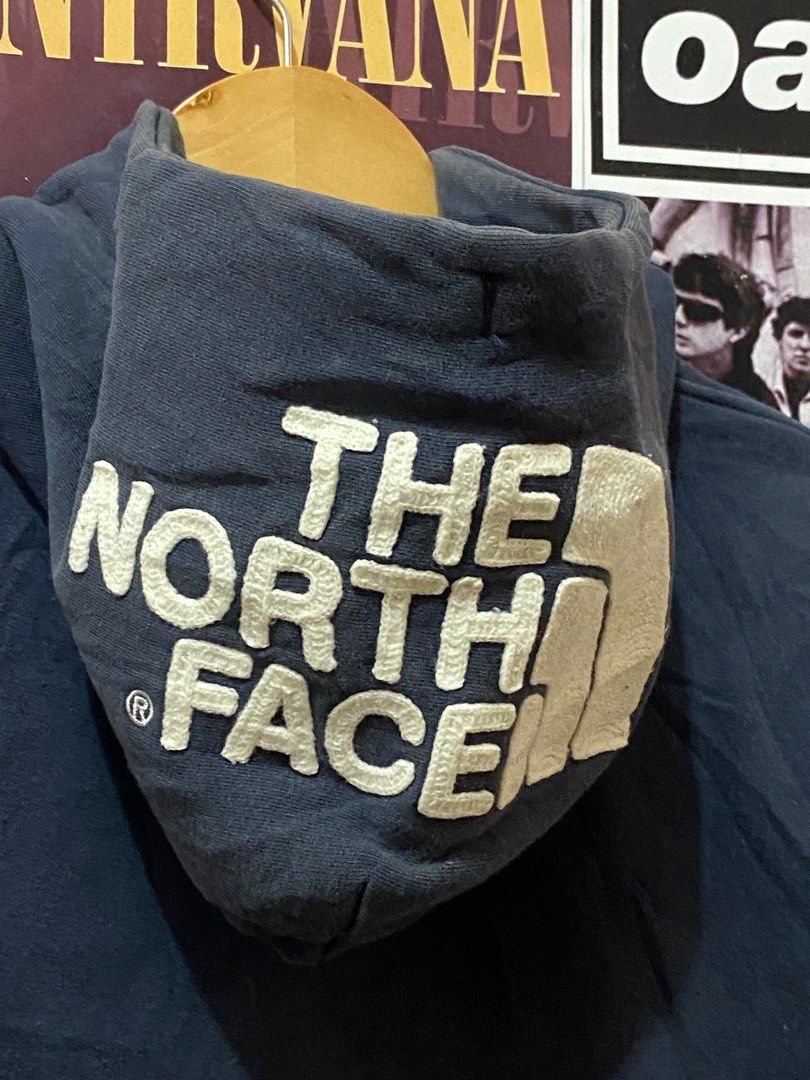 Fake north store face hoodie
