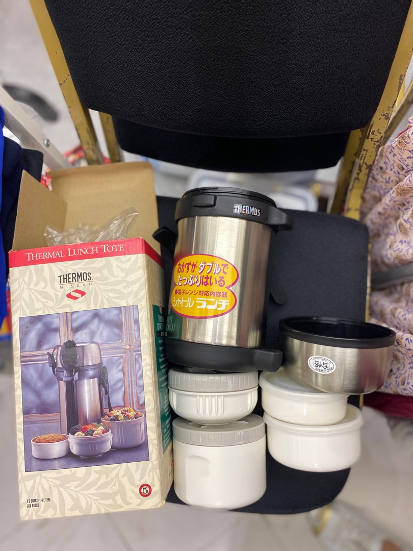 Thermos Thermal Lunch Tote, Furniture & Home Living, Kitchenware