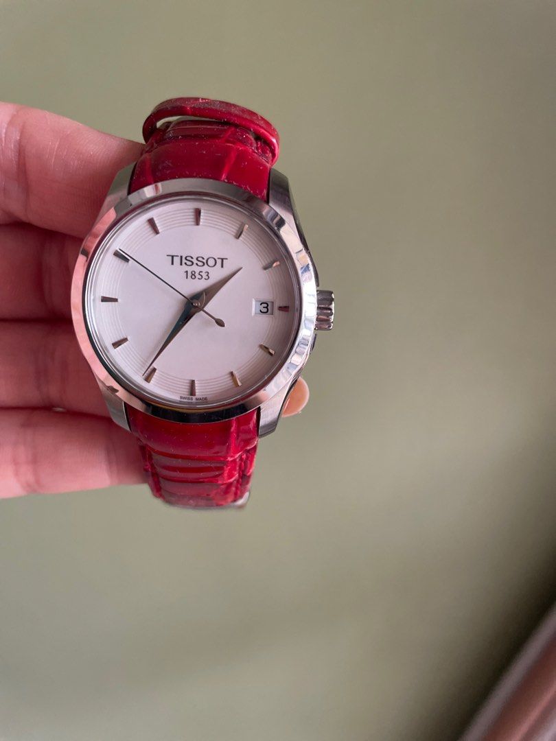Tissot couturier quartz best sale lady