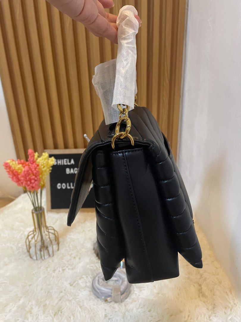 Tory Burch Kira Chevron Top Handle Satchel on Carousell