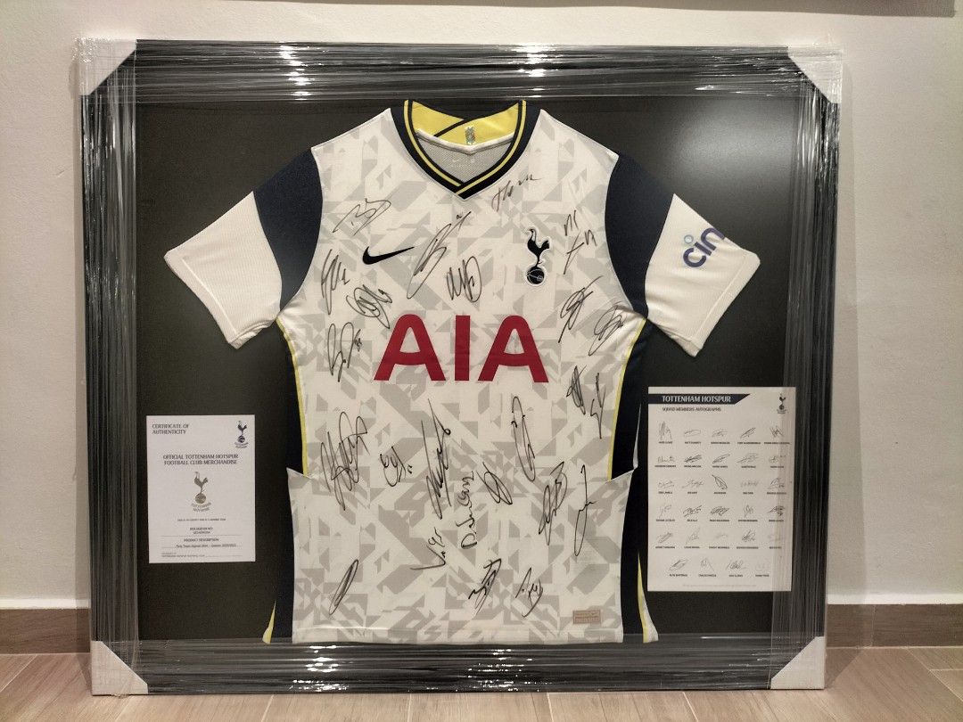 Tottenham Hotspur First Team Signed Shirt - 2020/2021, Hobbies