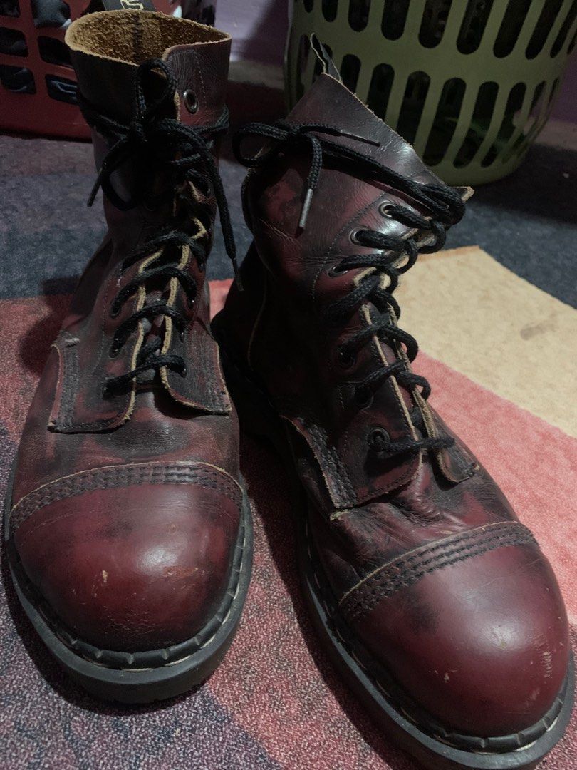 TredAir Vintage Steel Toe Boot Dr Martens Men s Fashion Footwear