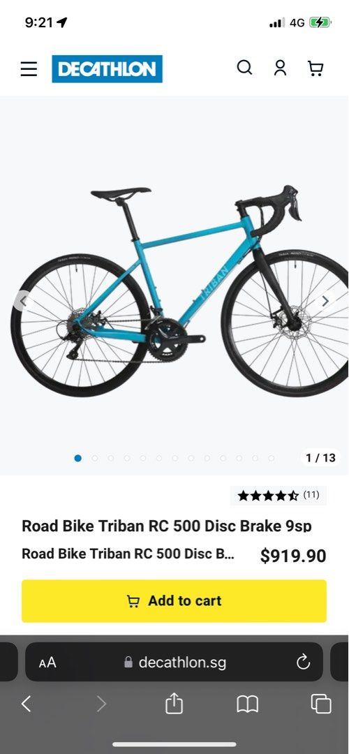 Triban shop 500 disc