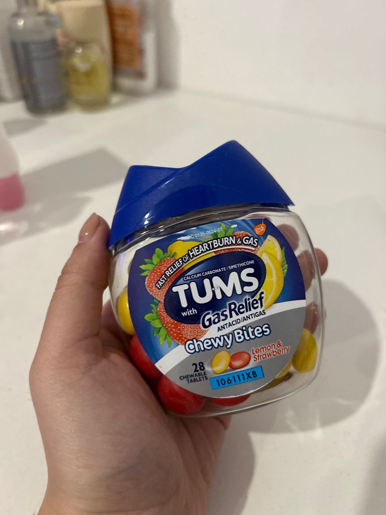 TUMS GAS RELIEF / obat maag & asam lambung on Carousell