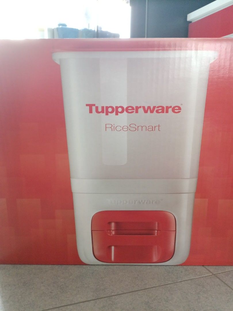 Tupperware Rīve Tupperware Rice Dispenser, Furniture & Home Living, Kitchenware ...