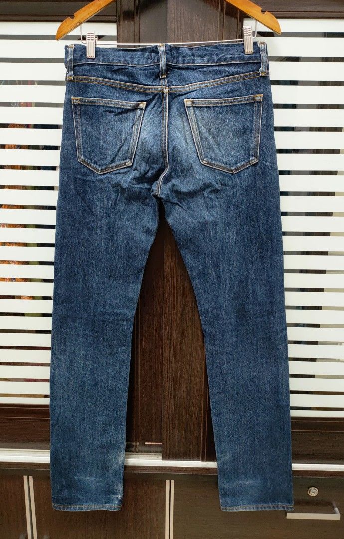 Uniqlo stretch selvedge 2025 fade
