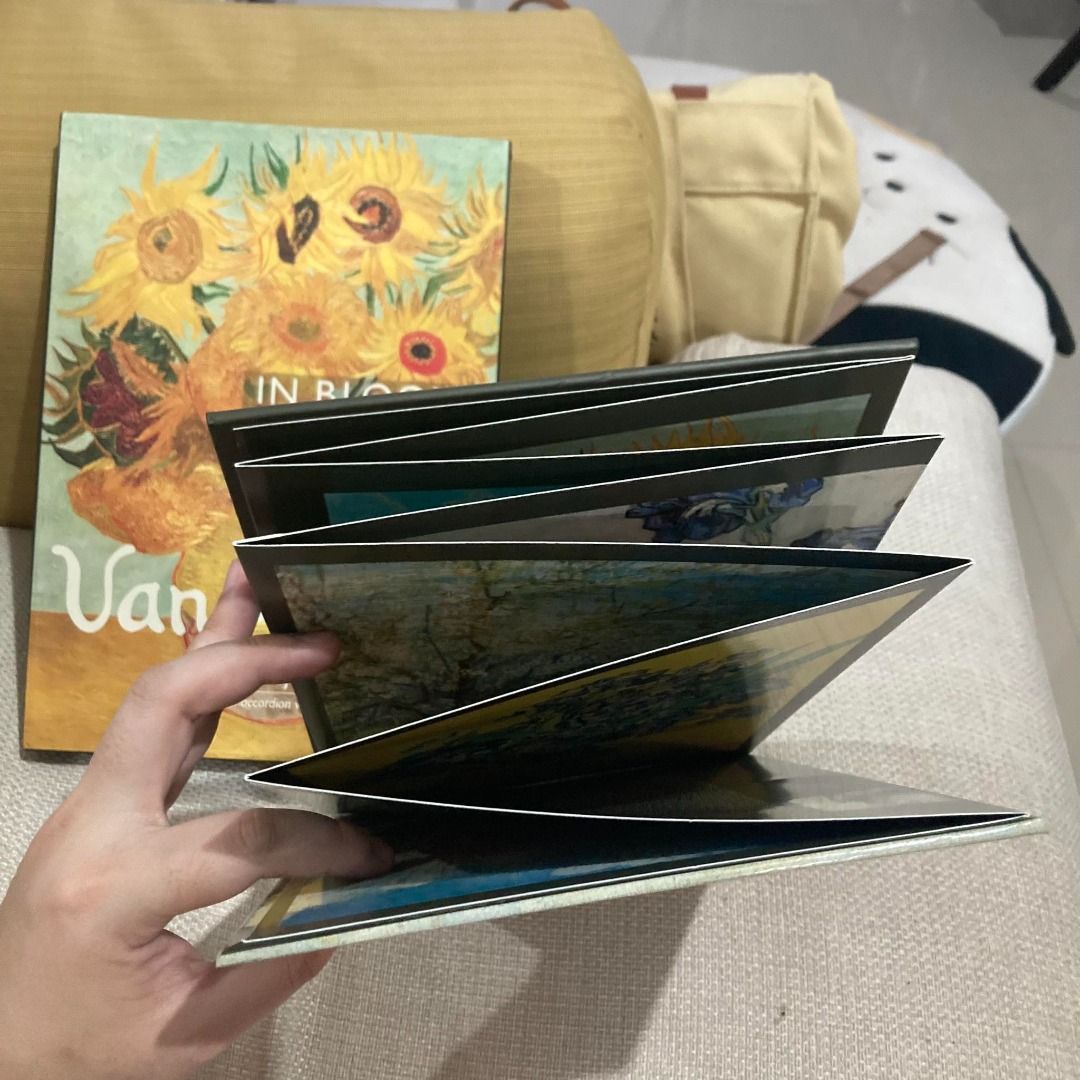 Van Gogh in Bloom (Accordion-Style Book) (Category: Storybooks) located in San Mateo. Submitted by alyzalazy (Listing ID 1247475556, Image 2). Description: .
