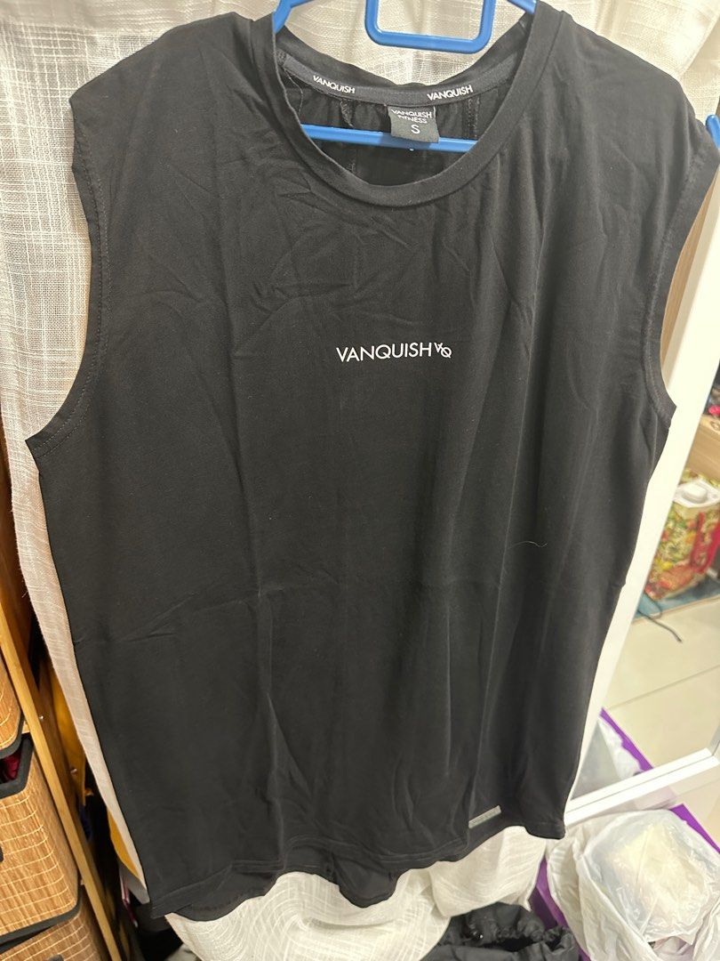 Vanquish Tank Top Men s Fashion Activewear on Carousell