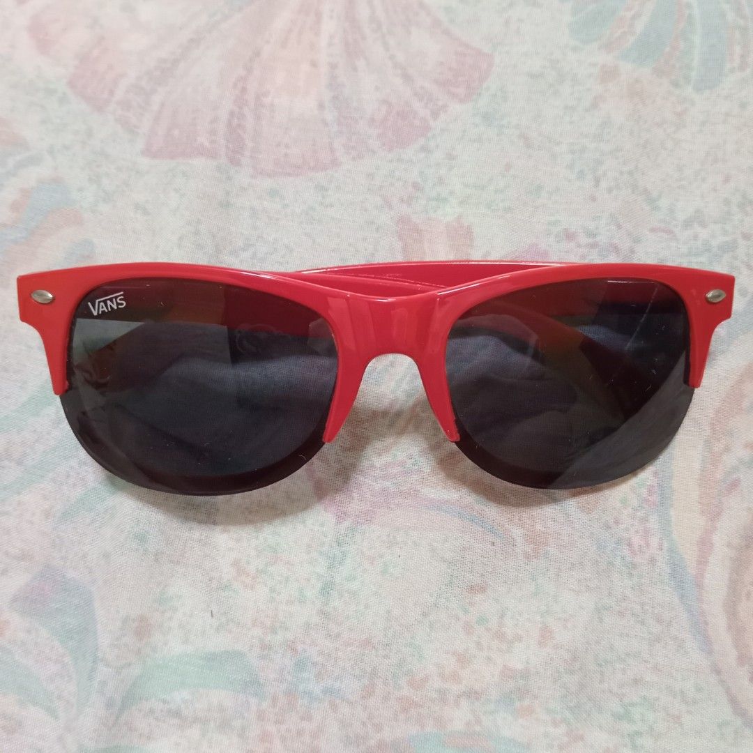 vans red shades sunglasses Men s Fashion Watches Accessories