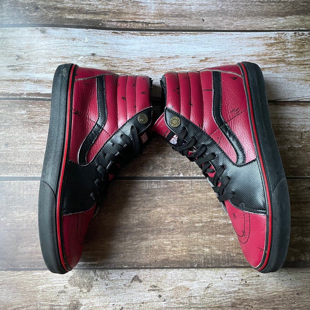 Vans sk8 deadpool hot sale