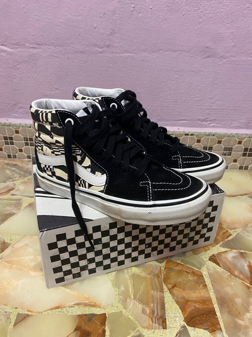 Vans Sk8 Hi Checkerwarp US MEN 5