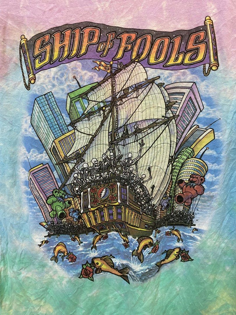 Vintage Grateful Dead 'ship of Fools' Rare Single 