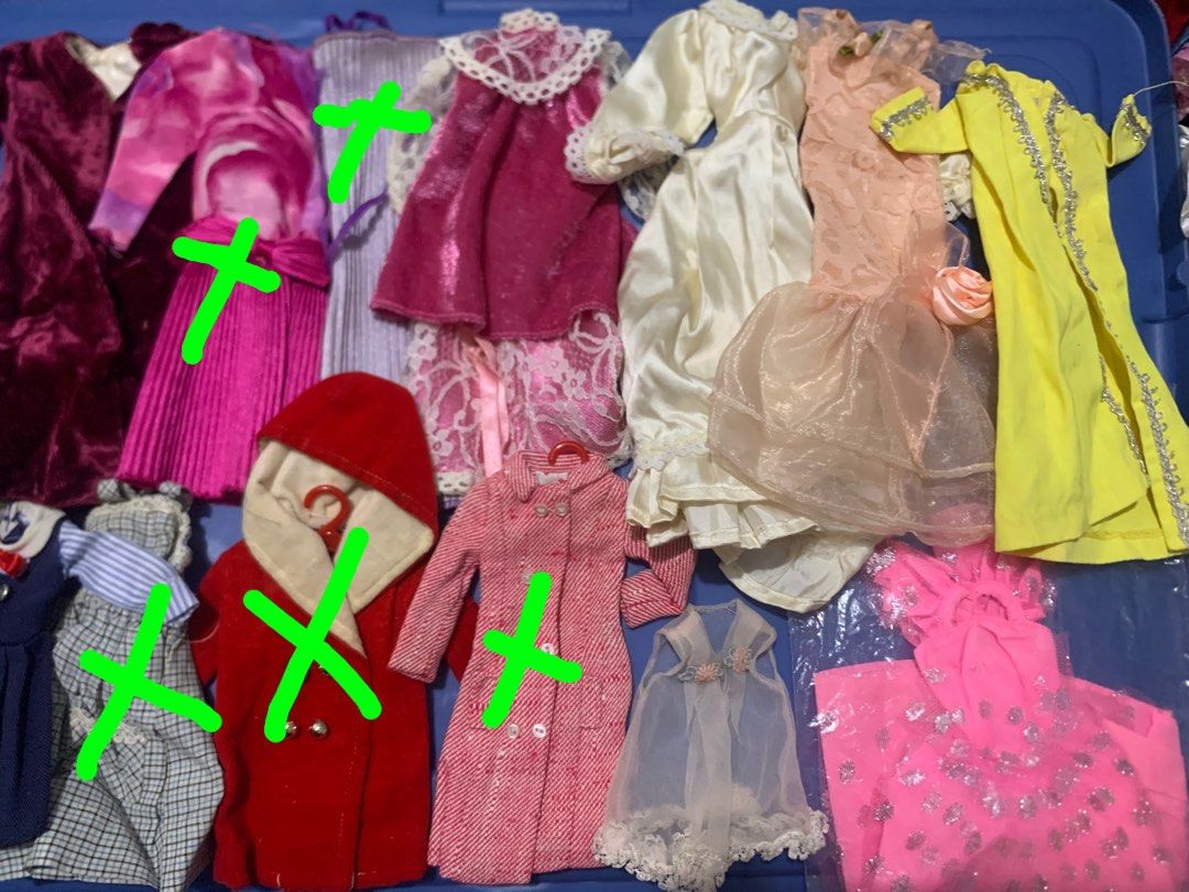 Vintage barbie clothes for sale top