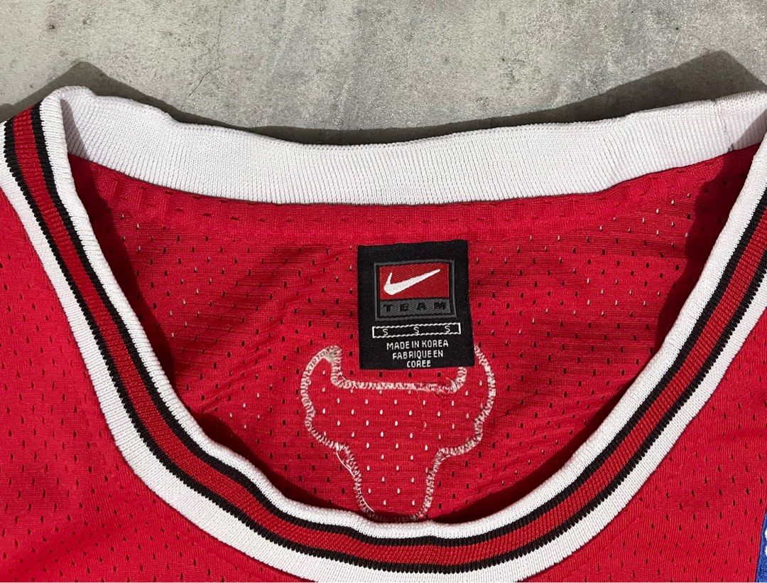Nike bulls jordan jersey clearance