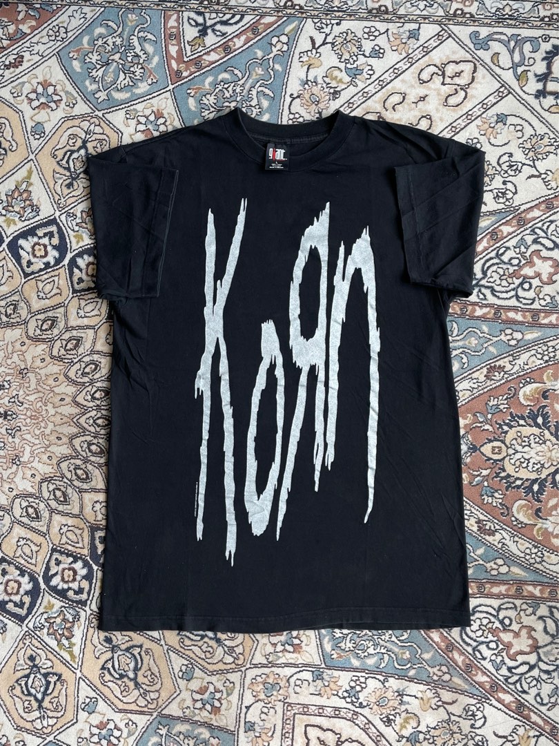 Vintage Korn Band Tshirt, Men's Fashion, Tops & Sets, Tshirts & Polo