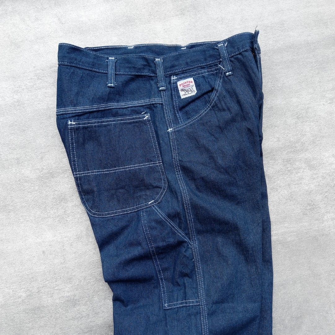 Vintage Pointer brand carpenter pants not fatigue pants chino pants