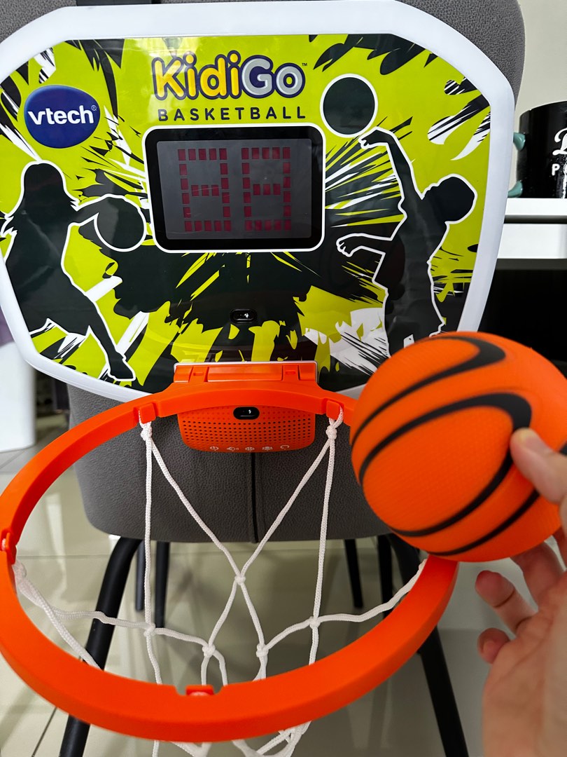 Vtech kidigo basketball hoop, Hobbies & Toys, Toys & Games on Carousell