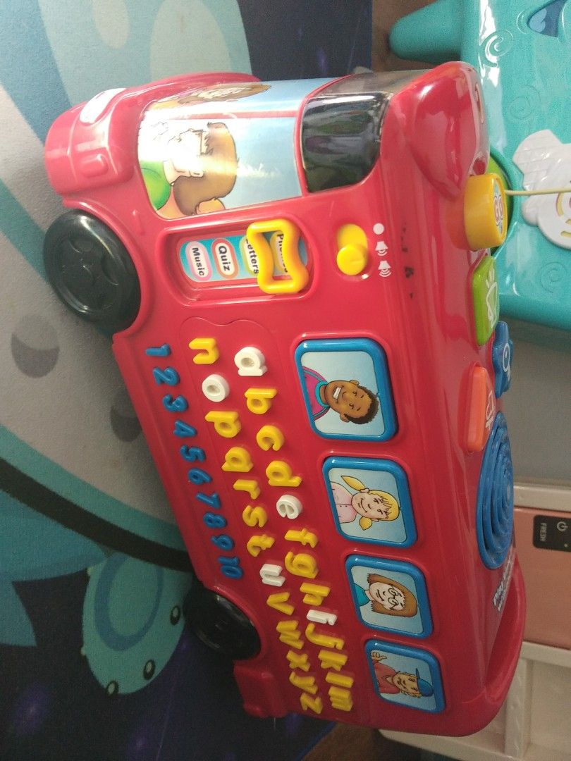 Vtech playtime bus with phonics Hobbies Toys Toys Games on