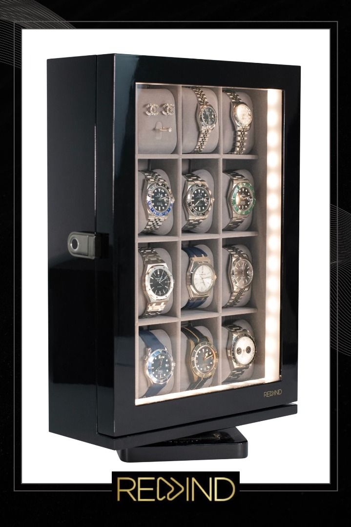 Standing watch display case new arrivals