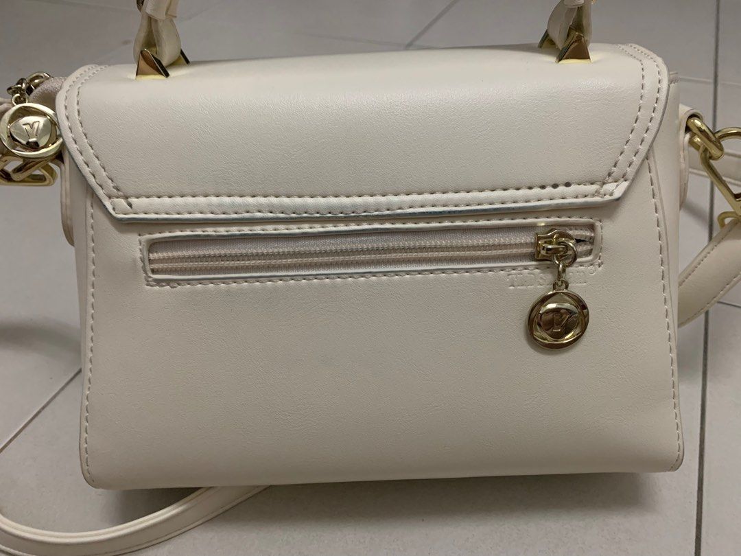 White soft leather 2025 handbags