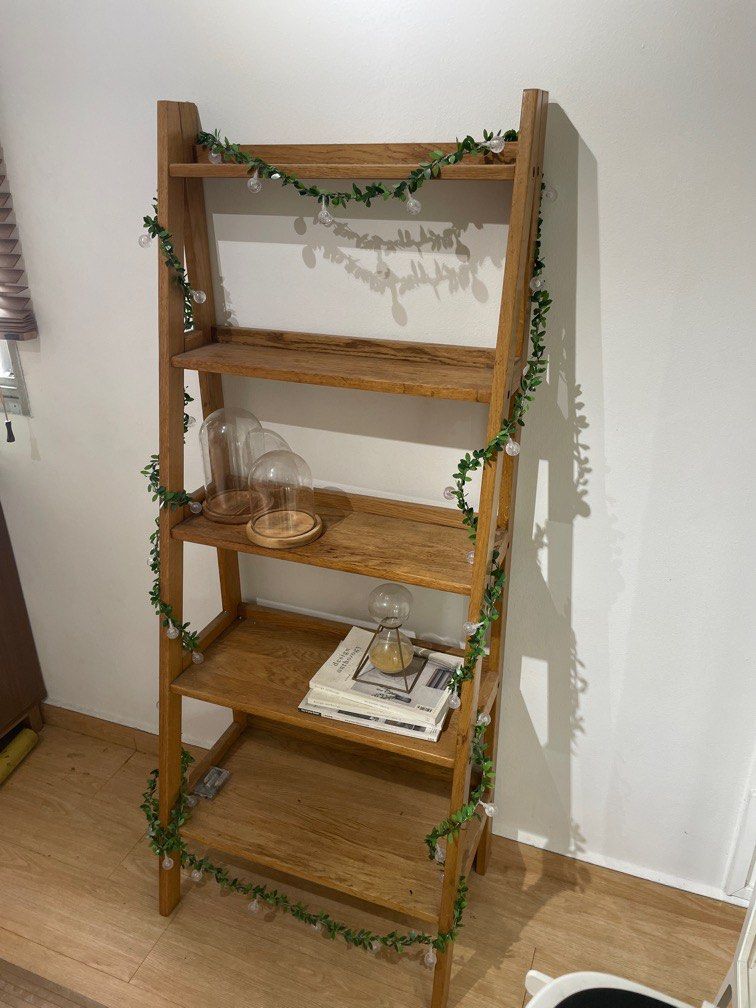 Wooden steps rack, Furniture & Home Living, Furniture, Shelves ...