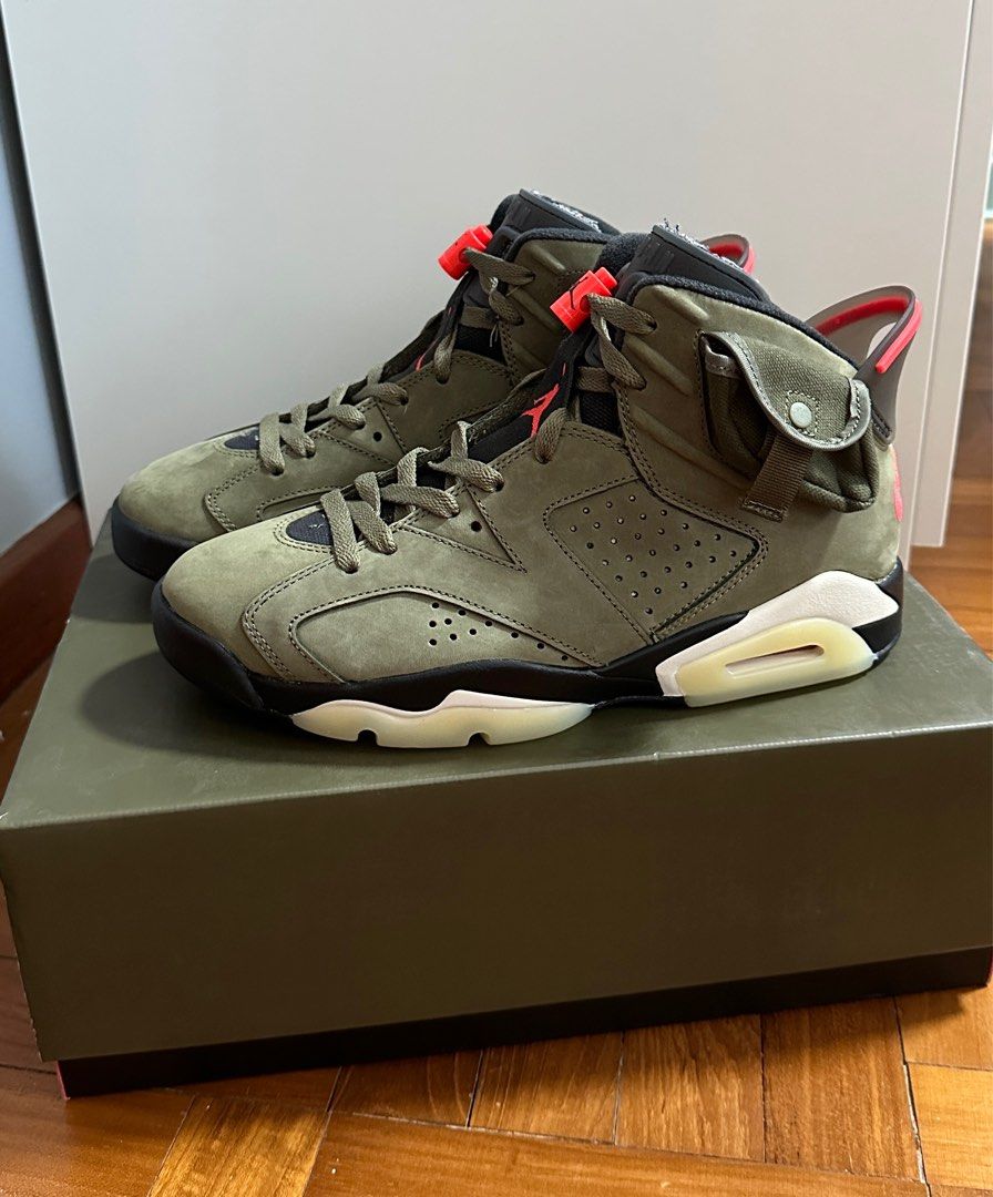 WTS Brand New Travis Scott Air Jordan 6 Retro UK 7 US 8