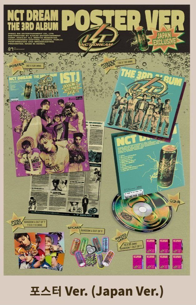WTS NCT Dream ISTJ Japan Exclusive Poster Version, Hobbies & Toys