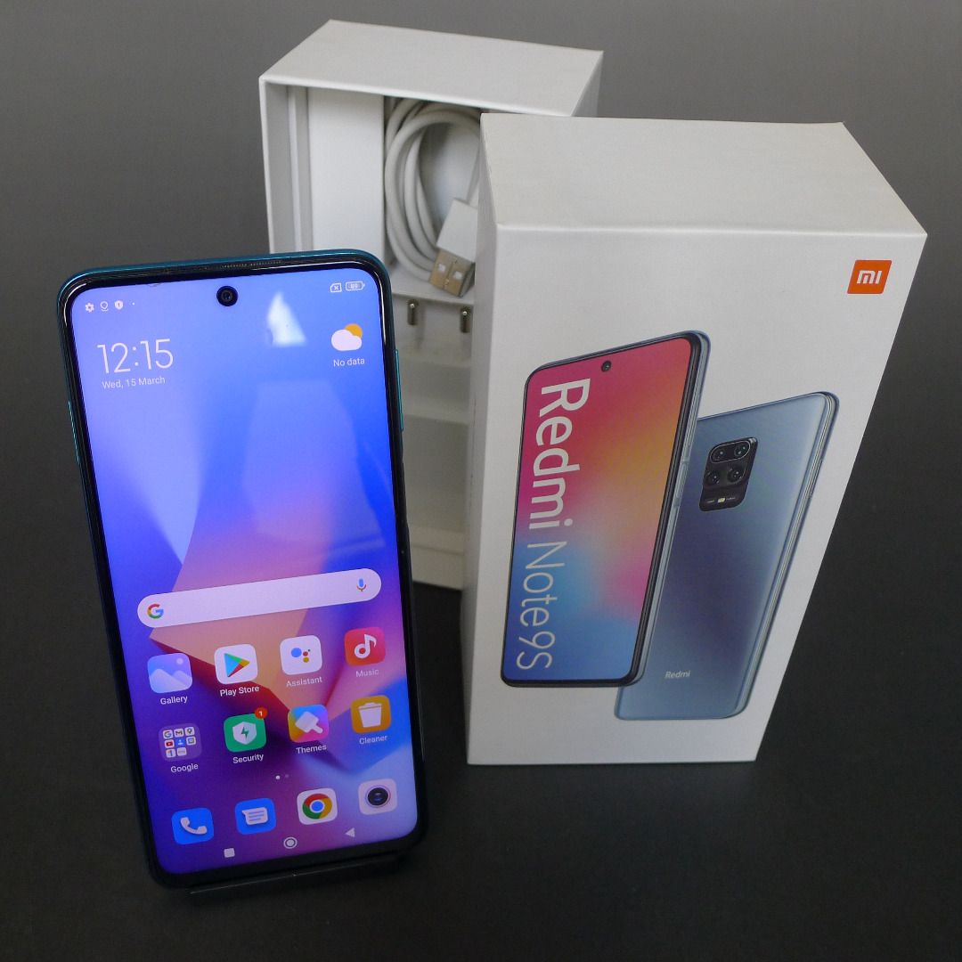Xiaomi Redmi Note 9S Aurora Blue 6GB Ram 128GB Rom Full box, Mobile ...