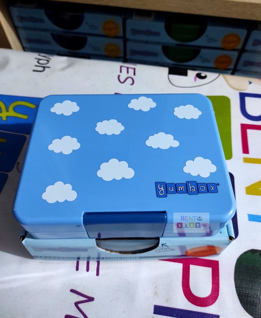 Yumbox - 3 Compartment Snack Box - True Blue