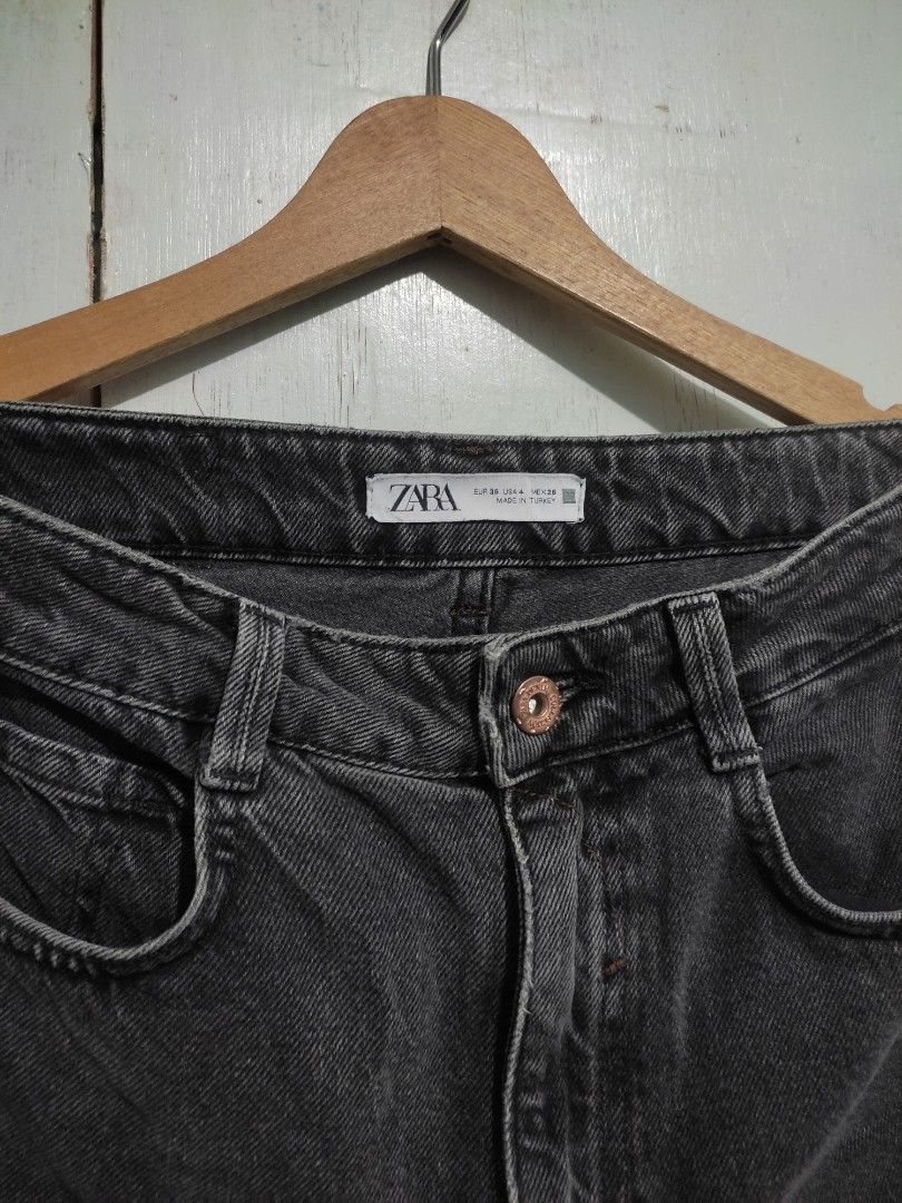 ZARA Mom Jeans on Carousell