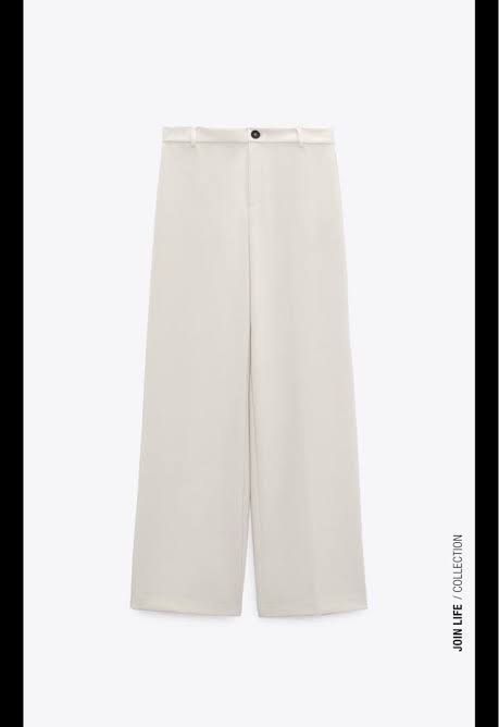 FULL LENGTH TROUSERS - Oyster White