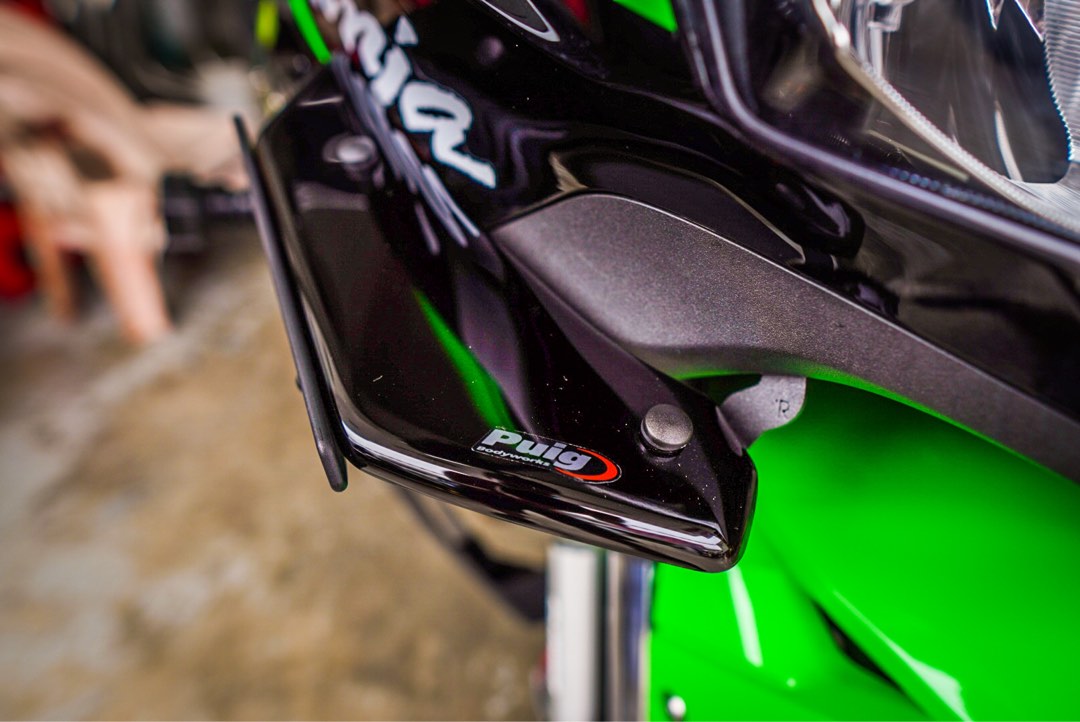 ZX10R 20112020 PUIG winglet used for sell, Motorcycles, Motorcycle