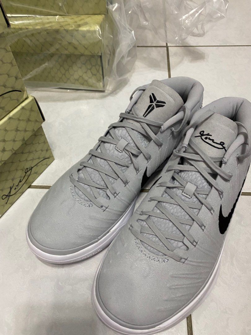 Kobe ad black silver sale