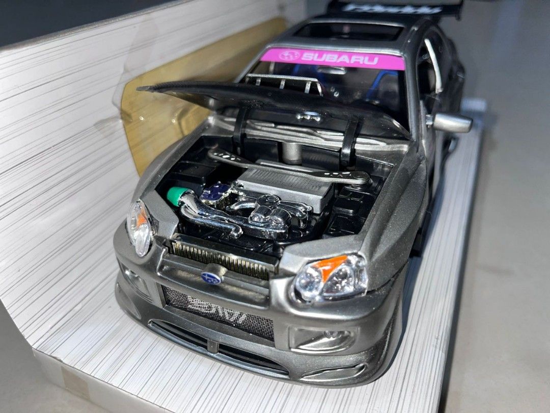 1 24 SUBARU IMPREZA WRX STI BY GREAT FAITH Hobbies Toys Toys