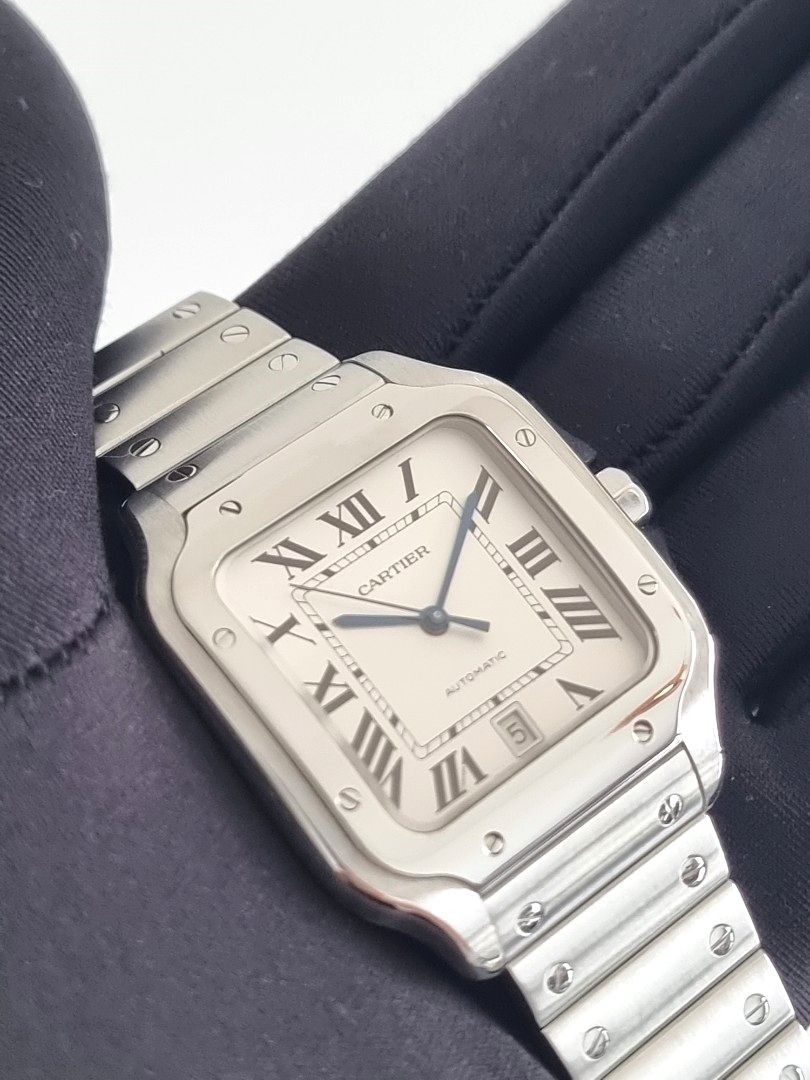 2019 CARTIER SANTOS LARGE WSSA0009 WSSA WSSA 0009 009 09 9 similar to WSSA0018 0018 18