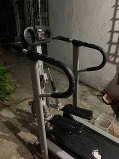 3-in-1 Manual Treadmill