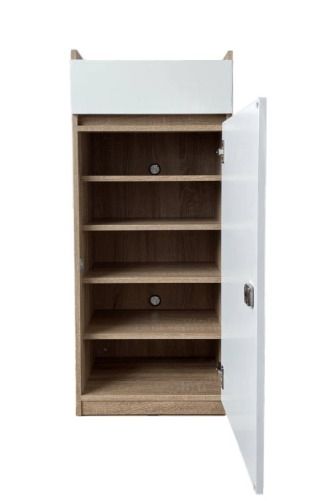 40cm Shoe Cabinet (Narrow Shoe Rack Storage Cabinet), Furniture & Home ...