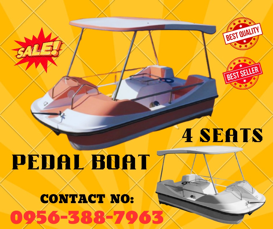 4 Person Pedal Boat KPP402 on Carousell