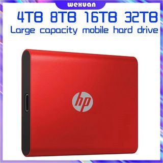 4TB8TB16TB32TB 2023 New High-speed Mobile Hard Disk Type C USB3.1 Portable SSD Solid State Drive Hard Disk