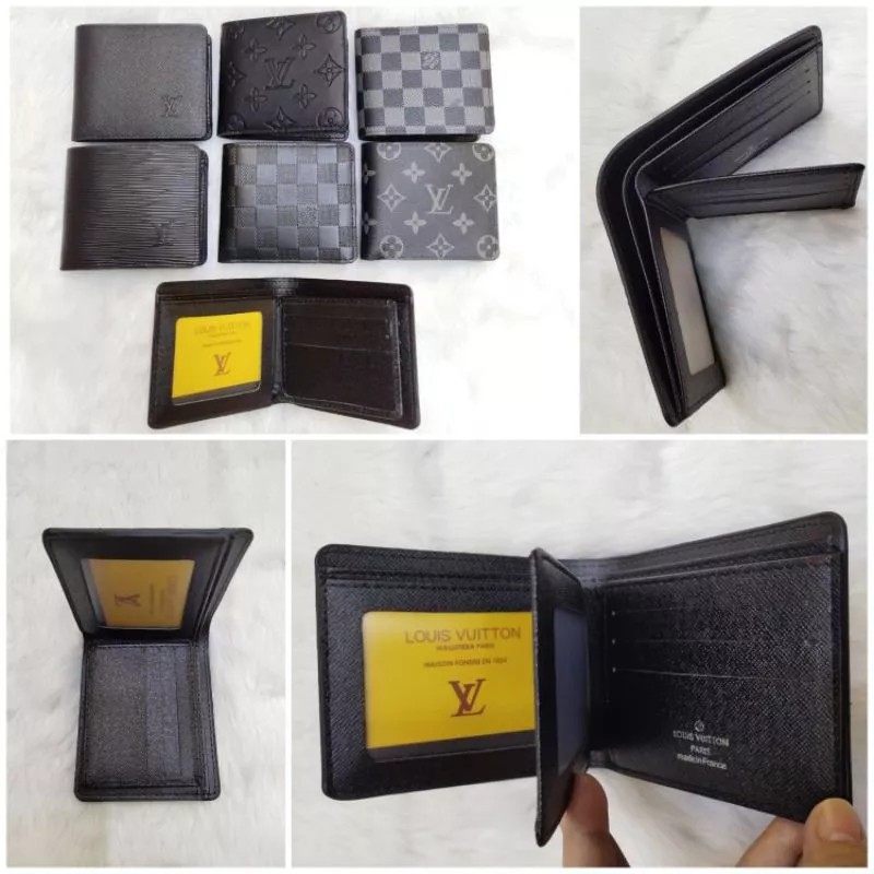 60223 V Men's Leather Folded Wallet (NO BOX)