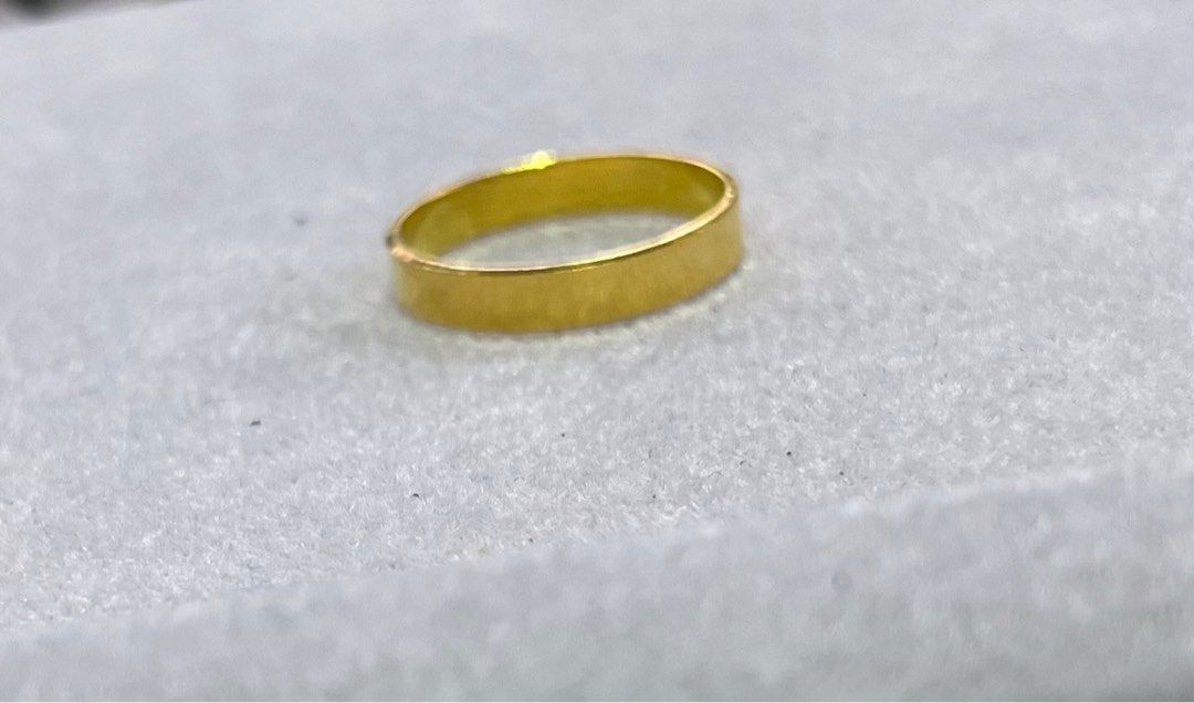 Gold ring design store plain