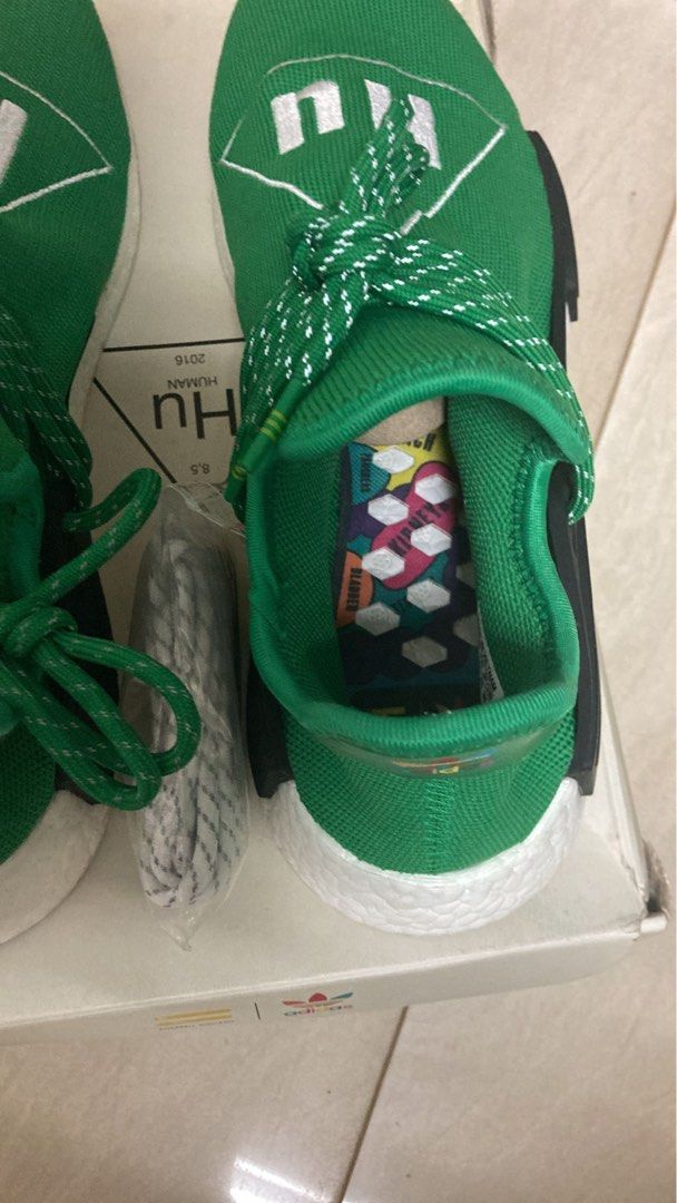 Adidas nmd r1 sale pharrell hu green