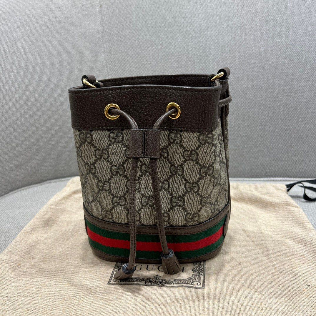 Gucci ophidia mini sales bucket bag review