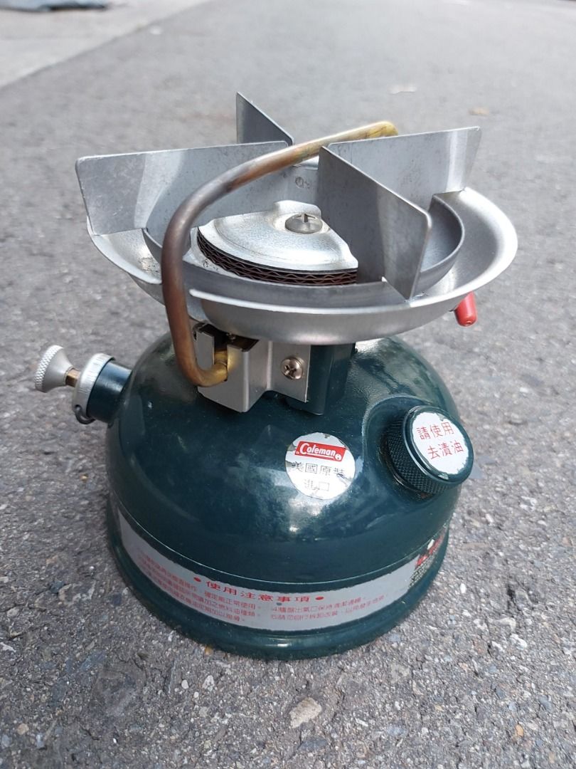 美國 Coleman 508A STOVE 去漬油單口氣化爐 汽化爐 高山爐